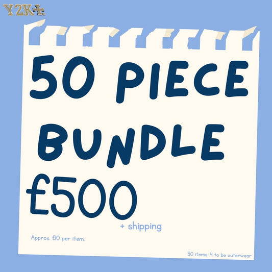 50 piece Y2K / 90'S wholesale bundle