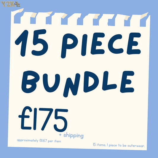 15 piece Y2K /90'S wholesale bundle