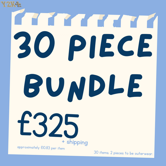 30 piece Y2K / 90'S wholesale bundle