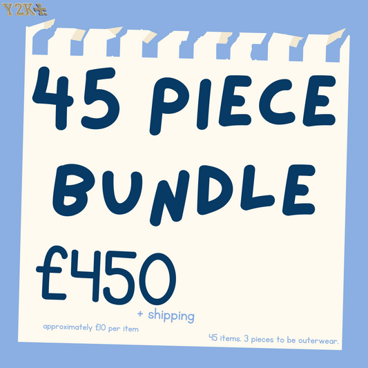 45 piece Y2K / 90'S wholesale bundle