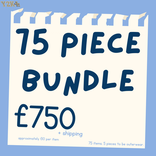 75 piece Y2K / 90's wholesale bundle